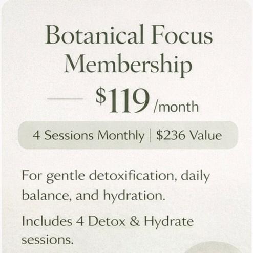 Botanical Focused Membership